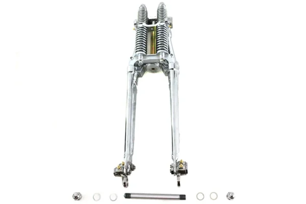 Chrome 18″ Springer Fork Assembly – Fitment Checked