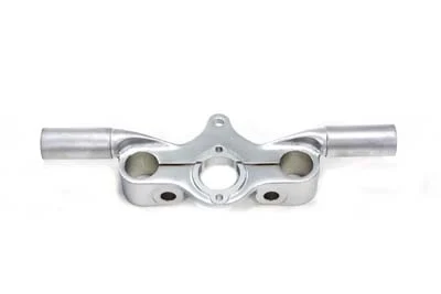 Aftermarket Replacement Springer Fork Offset Top Triple Tree 11 Inch Satin Nickel