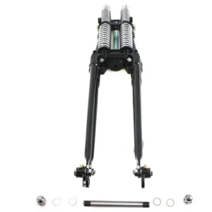 20″ Narrow Spring Fork Assembly Black – Fitment Checked