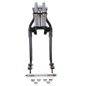 18″ Springer Fork Kit Black – Fitment Checked