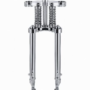 Chrome Inline Top Triple Tree – Fits Custom Springer Forks