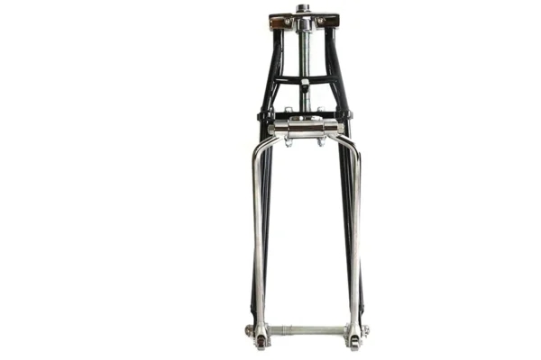 Chrome Leaf Spring Fork Assembly 44cm – Fits Custom Chopper