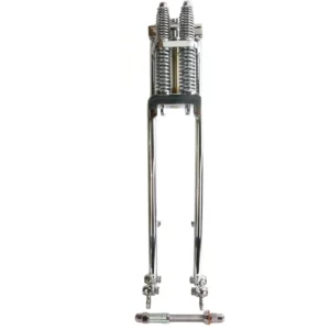 Chrome Narrow Springer Fork Assembly 2″ Under Stock – Fitment Checked