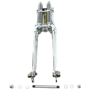 Chrome Springer Fork Assembly 28″ Narrow – Fitment Checked