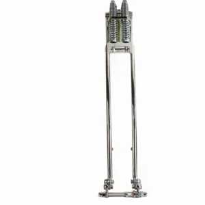 Aftermarket Replacement Narrow Spring Fork Assembly 31″ Chrome for Custom