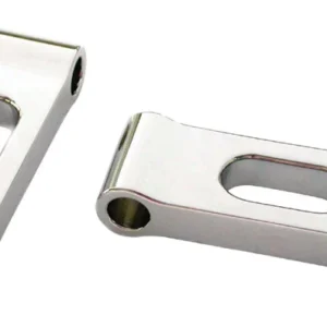 Chrome Plated Fender Spacers 1″ Width – Fits Wide Glide Front End