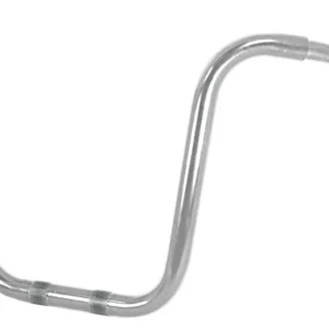 Chrome Plated Handlebars 12″ Rise – Fits Custom V-Twin