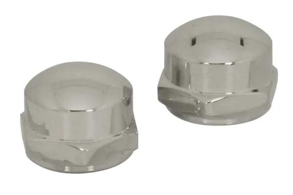 Chrome Plated Spring Rod Nut 1/2-20 – Fits Wide Style Springer