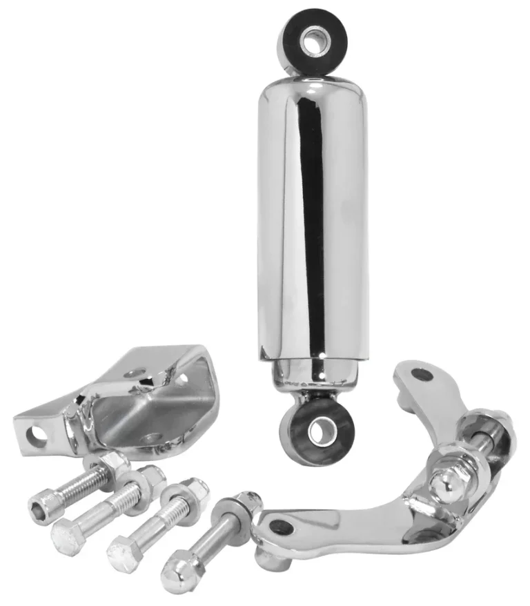 Chrome Springer Ride Control Shock Kit – Fits Vintage Style Springers