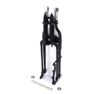 Black Inline Spring Fork Assembly 27″ Length – Fits FLSTS