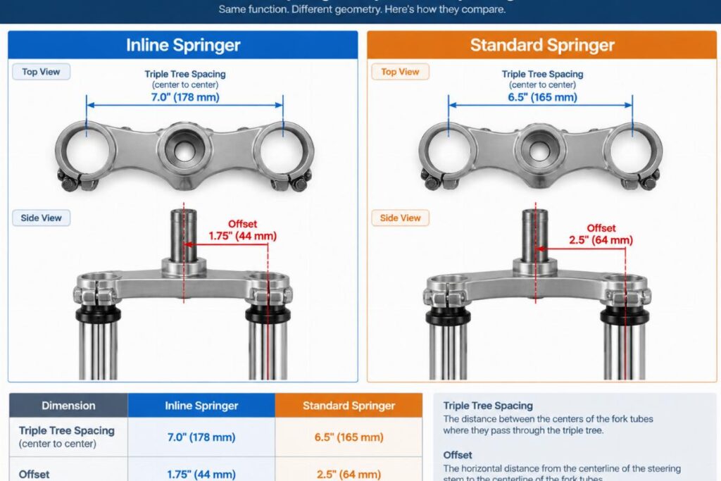 Inline vs Standard Springer: Wholesale Supplier Fitment Guide