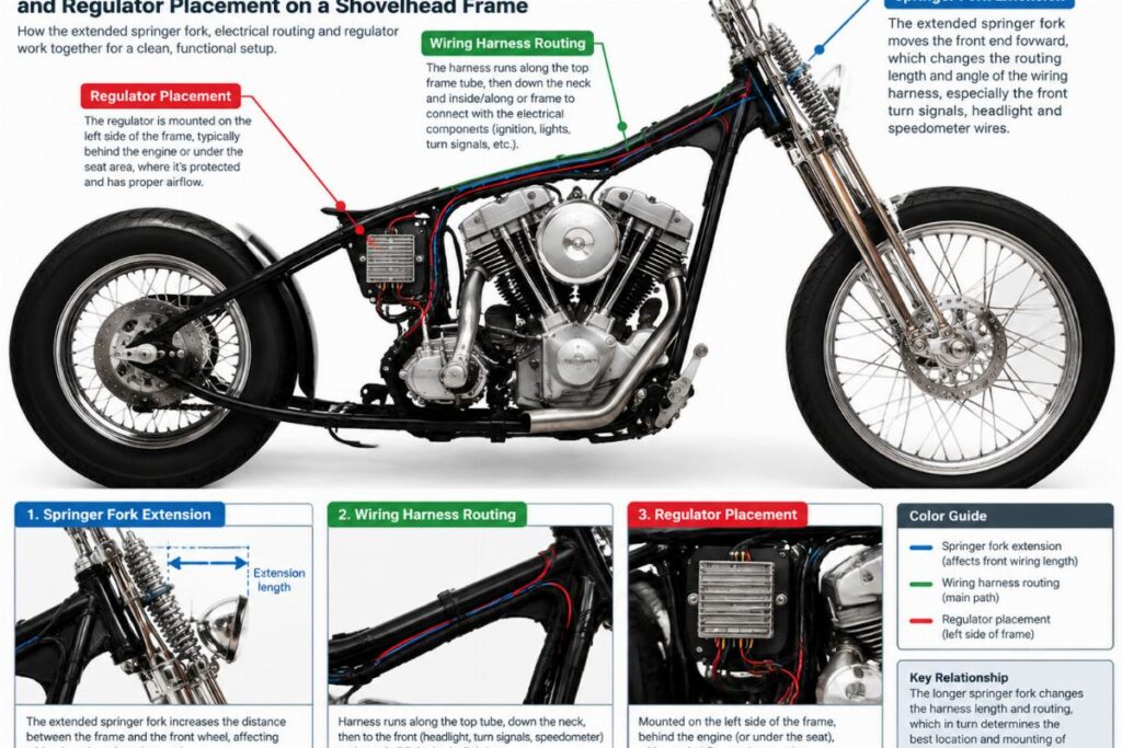 Shovelhead Restoration Front End Electrical Upgrades Supplier