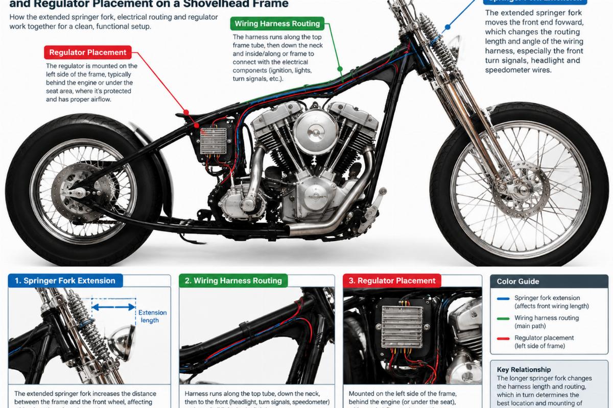 Shovelhead Restoration Front End Electrical Upgrades Supplier