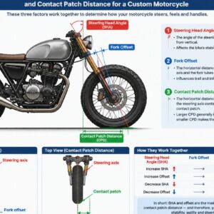 Front End Rake and Trail Calculator for Custom Build Suppliers