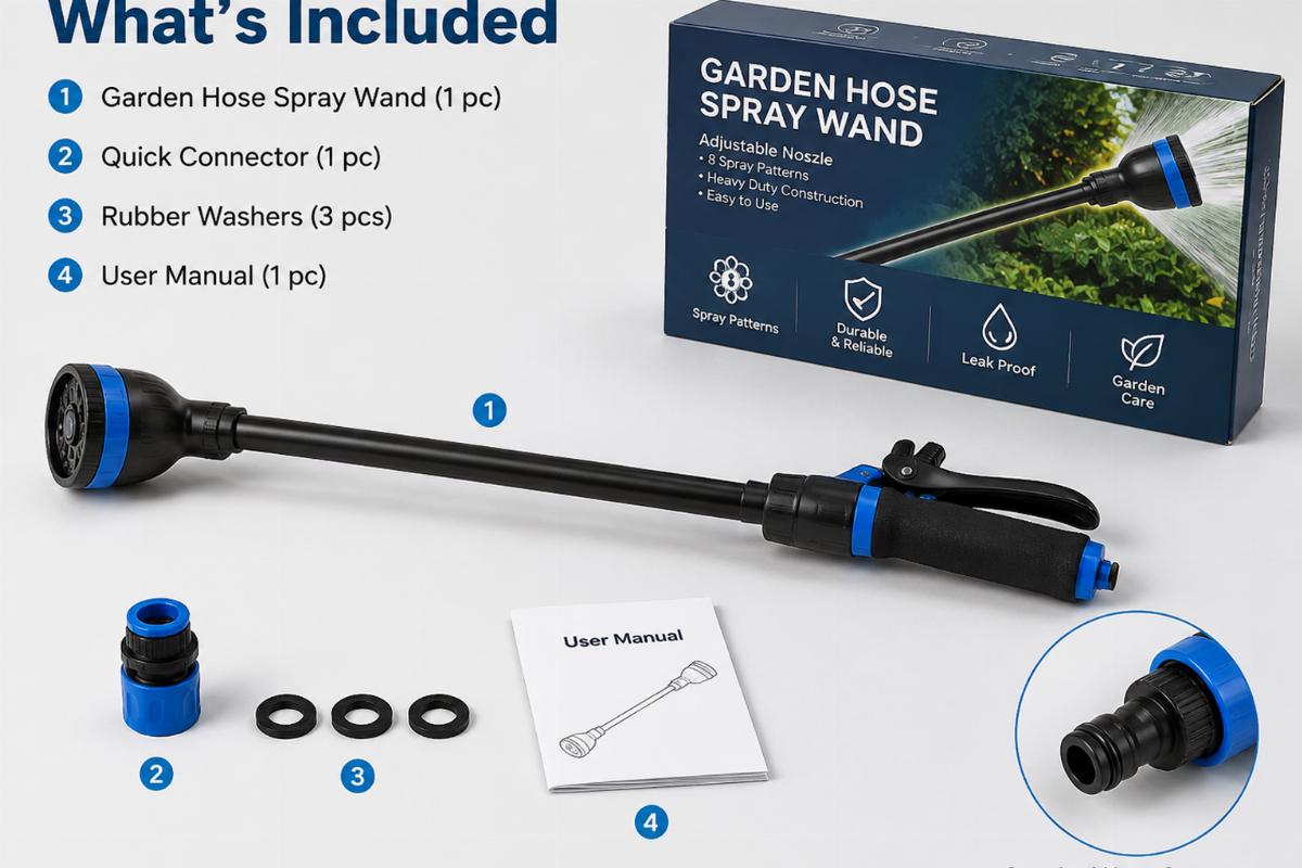 English alt describing a detail, packaging or included parts