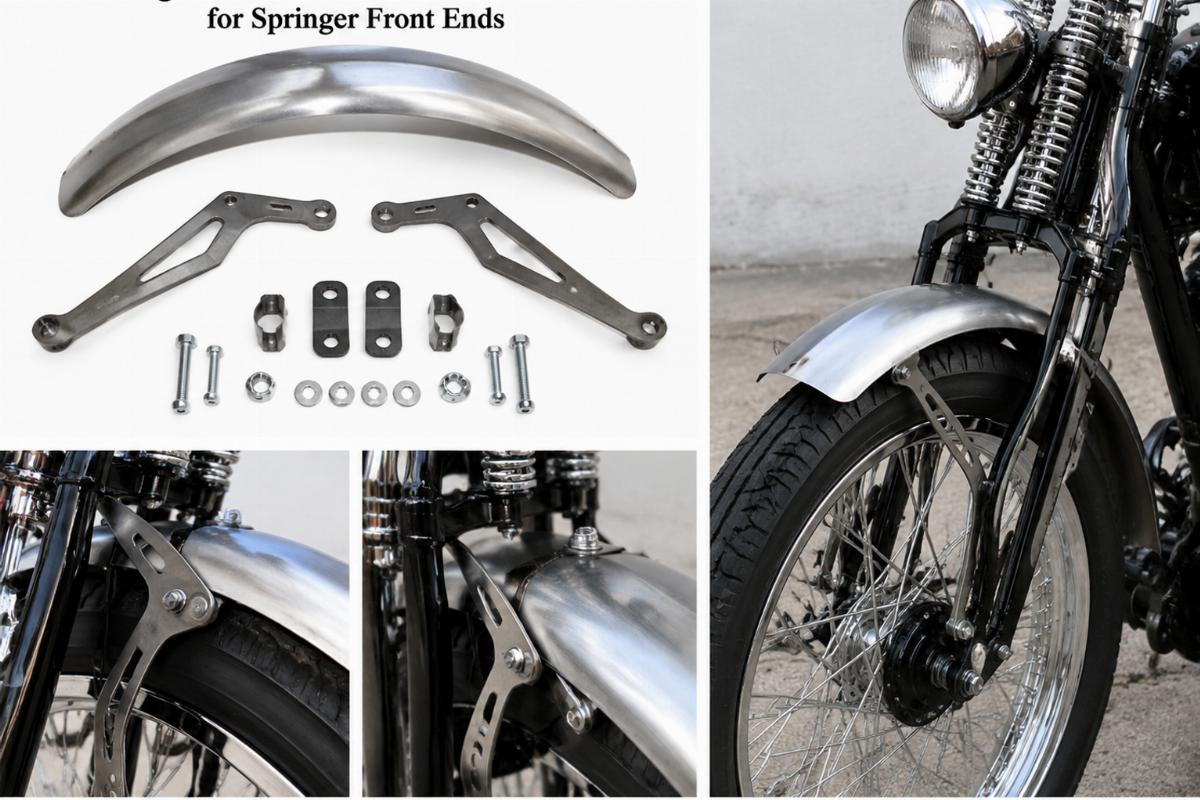 English alt with fender mounts for springer front ends and finish view