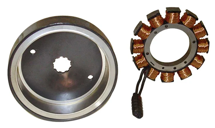 Fitment Checked 32 Amp Rotor & Stator Kit for Big Twin 1970-1999