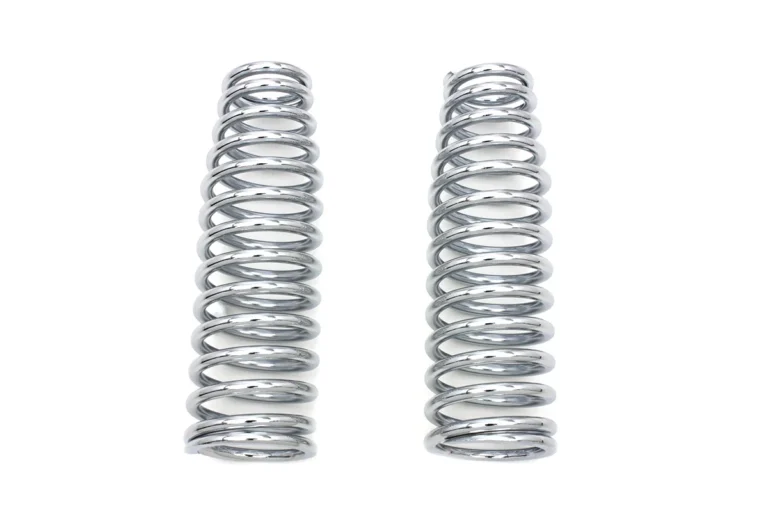 Fitment Checked Chrome Upper Spring Fork Springs for Custom Springer Front Ends