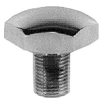 Fork Tube Upper Bracket Bolt Zinc Plated for Big Twin 1949-Early 1977
