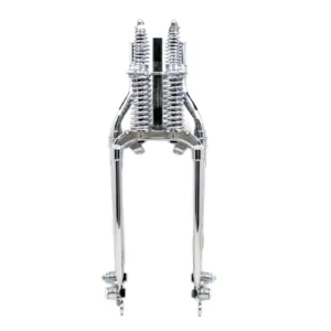 Inline Spring Fork Assembly 18″ Chrome – Fitment Checked