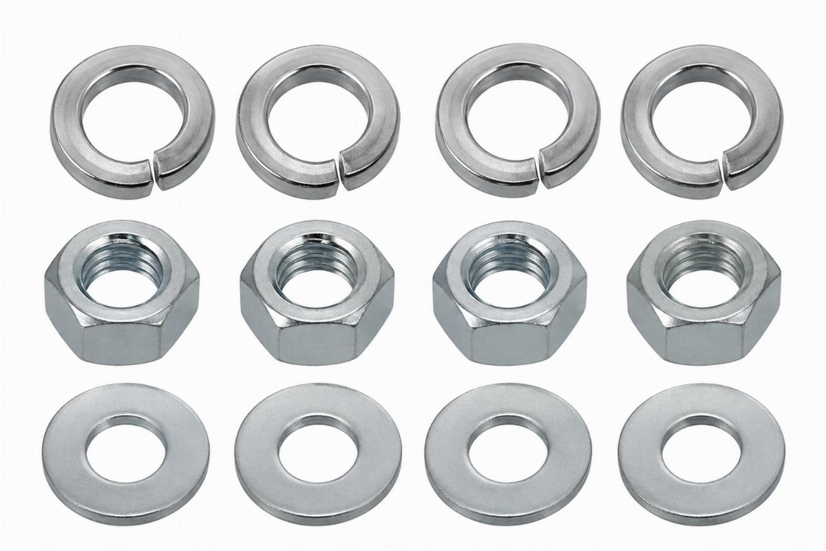 Locking washer kit for springer rockers front view