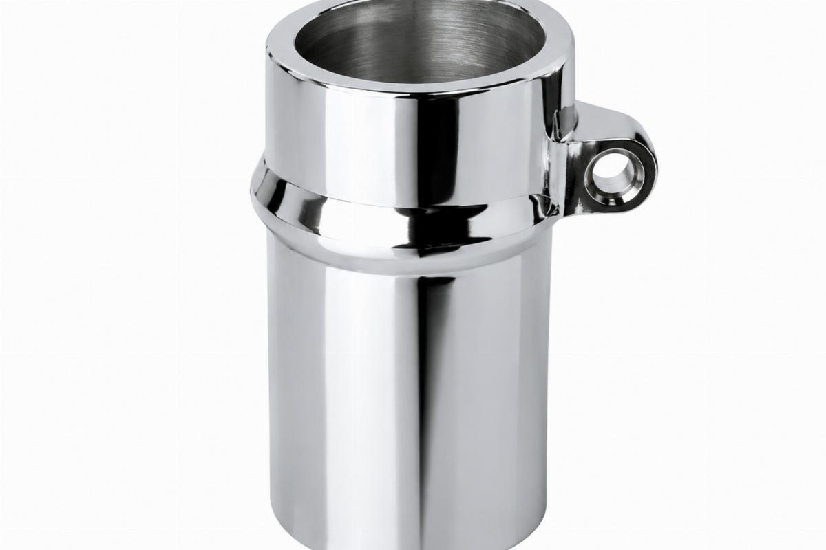 neck stem sleeve for wide style springer chrome plated finish