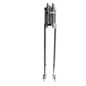 Single Piece Order Narrow Spring Fork Assembly 31″ Chrome Sample
