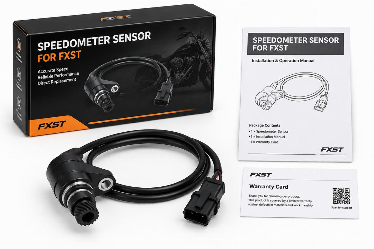 Speedometer sensor for FXST packaging and documentation