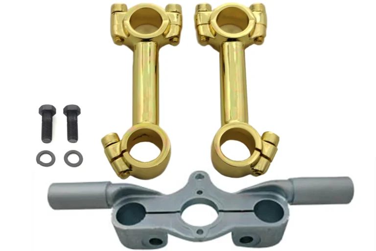 Spring Fork Top Tree Kit with 4″ Brass Risers for Inline Spring Forks