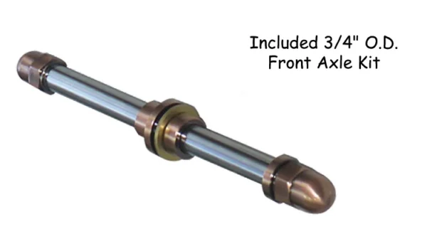 Springer Fork Assembly 22″ Black and Copper for Softail 1984-Up - view 4