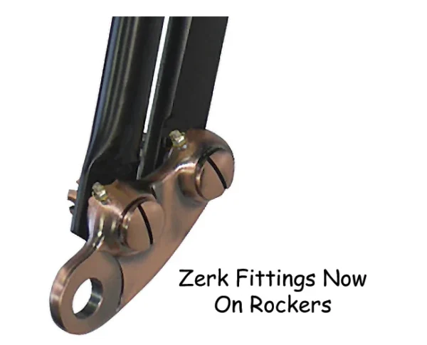 Springer Fork Assembly 22″ Black and Copper for Softail 1984-Up - view 3