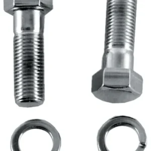 Triple Clamp Pinch Bolt & Washer Set – Chrome Plated – Fits Big Twin 1936-Later
