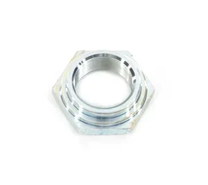 Zinc Plated Spring Fork Stem Hex Nut 1″x24 – Fits Custom Springer
